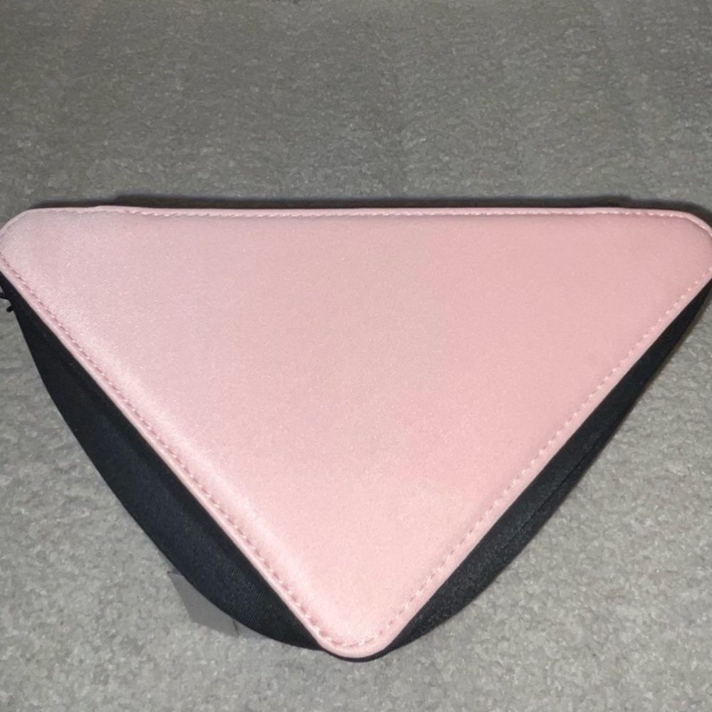 Prada Pink Triangle Pouch - Picture 3 of 14